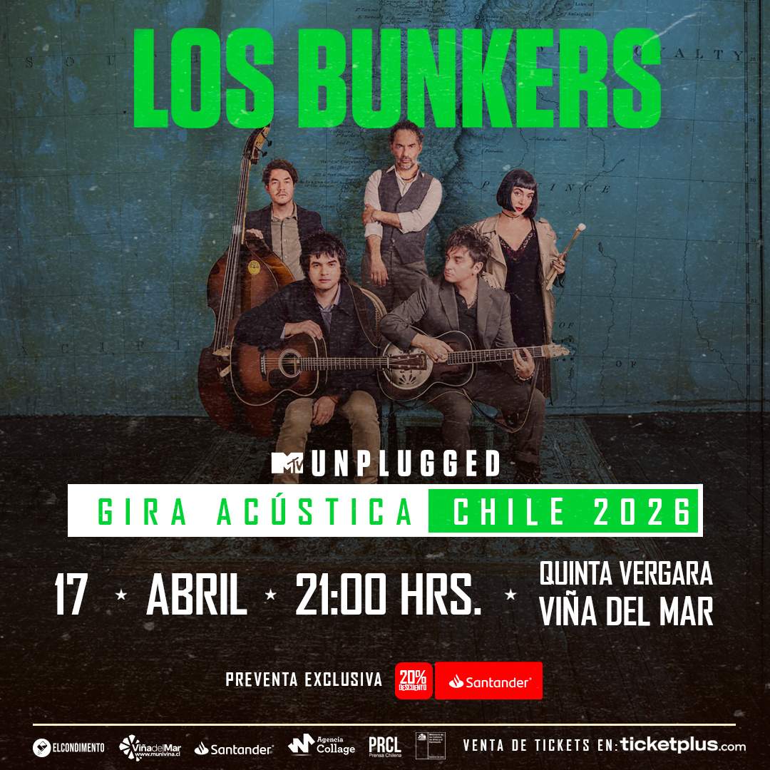 Los Bunkers finalizan su Gira Acústica en la Quinta Vergara